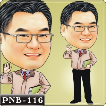 男生人像Q版漫畫 PNB-116